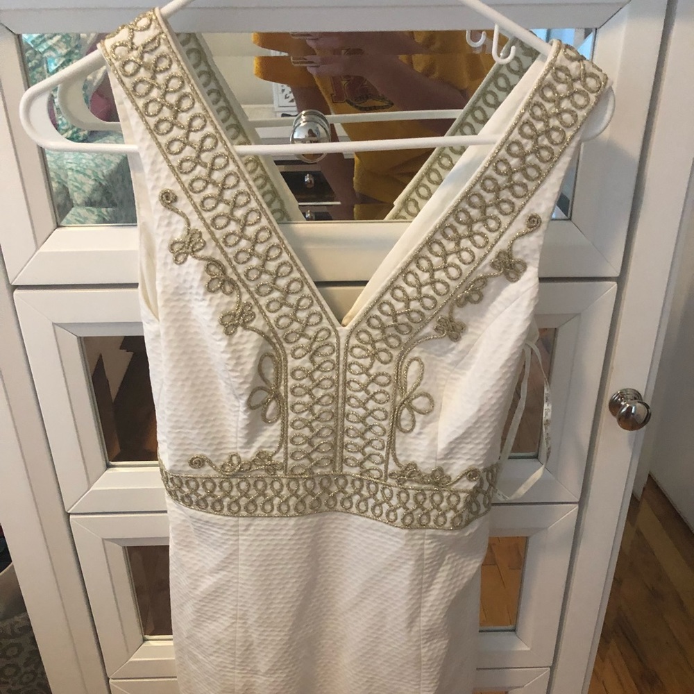 White Lilly Pulitzer dress